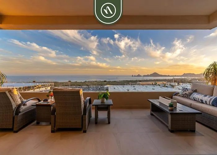 Сasa de vacaciones New 2 Bedroom Penthouse Overlooking The Sea Of Cortez Cabo San Lucas