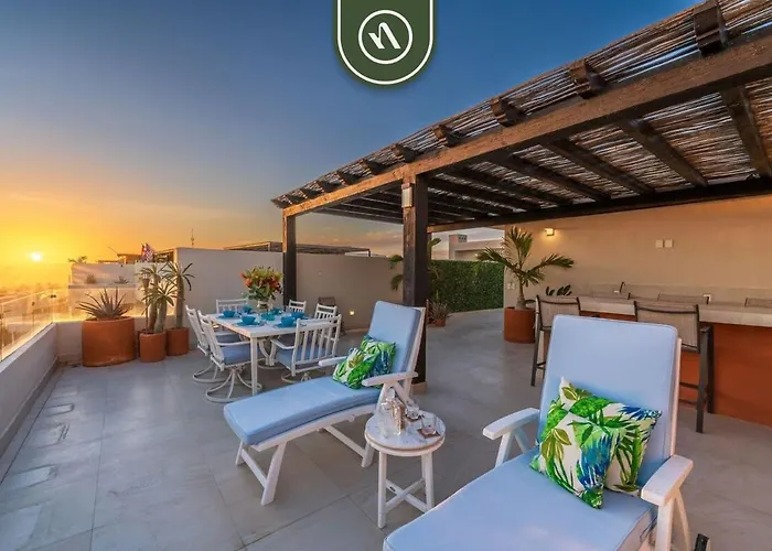 New 2 Bedroom Penthouse Overlooking The Sea Of Cortez Сasa de vacaciones *